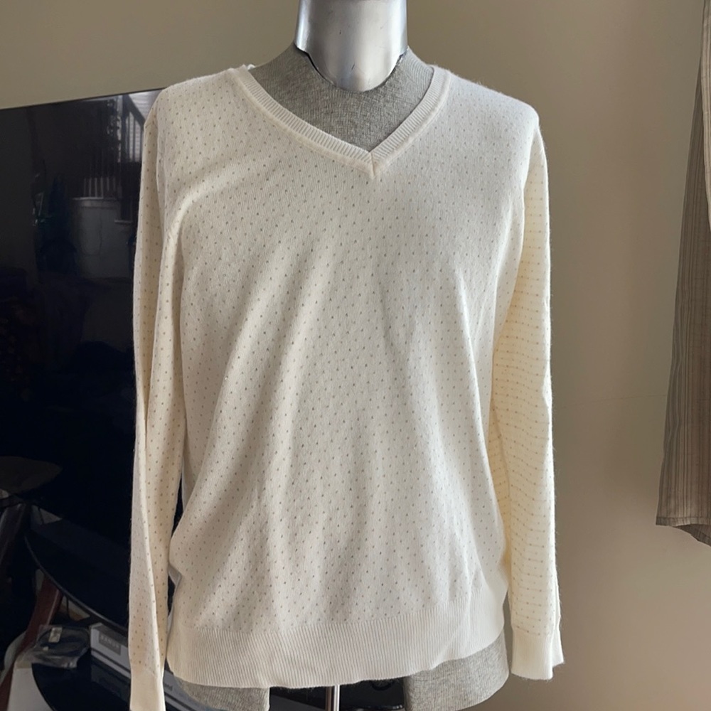 Basic Editions Women’s V-neck Sweater Size XXL